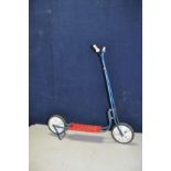 A VINTAGE BANTEL CAT CHILDS SCOOTER 86cm long wheel to wheel