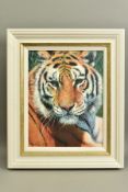 TONY FORREST (BRITISH 1961) 'WILD THING', a signed limited edition print of a tiger 12/195, with