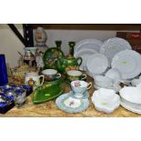 THIRTY TWO PIECES OF COALPORT 'COUNTRYWARE', OTHER CERAMIC AND PLATED ITEMS, to include