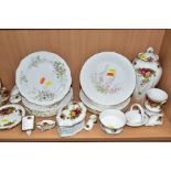 THIRTY FIVE PIECES OF ROYAL ALBERT TEA AND GIFTWARES, comprising 'Old Country Roses' 23cm lidded
