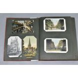 POSTCARDS approximately 135 Postcards in one album, a thematic collection featuring Birmingham,