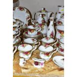 FORTY EIGHT PIECES OF ROYAL ALBERT 'OLD COUNTRY ROSES' TEA AND GIFTWARES, comprising tea pot, coffee
