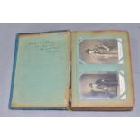 POSTCARDS, approximately 190 postcards in one album, a thematic collection featuring actors and