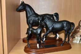 TWO BESWICK CONNOISSEUR MODELS, comprising 'Morgan Horse 'Tarryall Maestro' Multiple Grand