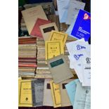 MUSIC SCORES & PROGRAMMES, approximately two hundred and fifty 'Pocket' Music Scores from Boosey &