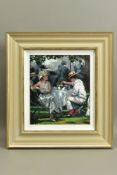 SHERREE VALENTINE DAINES (BRITISH 1959) 'AFTERNOON TEA', a signed limited edition print of figures