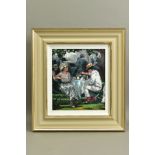 SHERREE VALENTINE DAINES (BRITISH 1959) 'AFTERNOON TEA', a signed limited edition print of figures