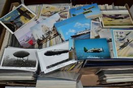 POSTCARDS, a large collection of 3500 - 4000 mainly modern postcards with Edwardian - early 20th