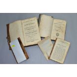 ANTIQUARIAN BOOKS, three titles comprising The Commentaries Upon The Aphorisms of Dr Herman