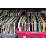 FOUR BOXES OF LPs, genres include Classical, easy listening, pop, musical theatre etc, artists