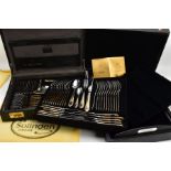 A BRIEF CASE STYLE CANTEEN OF 'SOLINGEN GERMANY' CUTLERY, black briefcase, complete with cutlery,