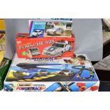 A BOXED MATCHBOX POWERTRACK PLUS ELECTRIC RACING SET, No PP-2000, contents not checked but appears
