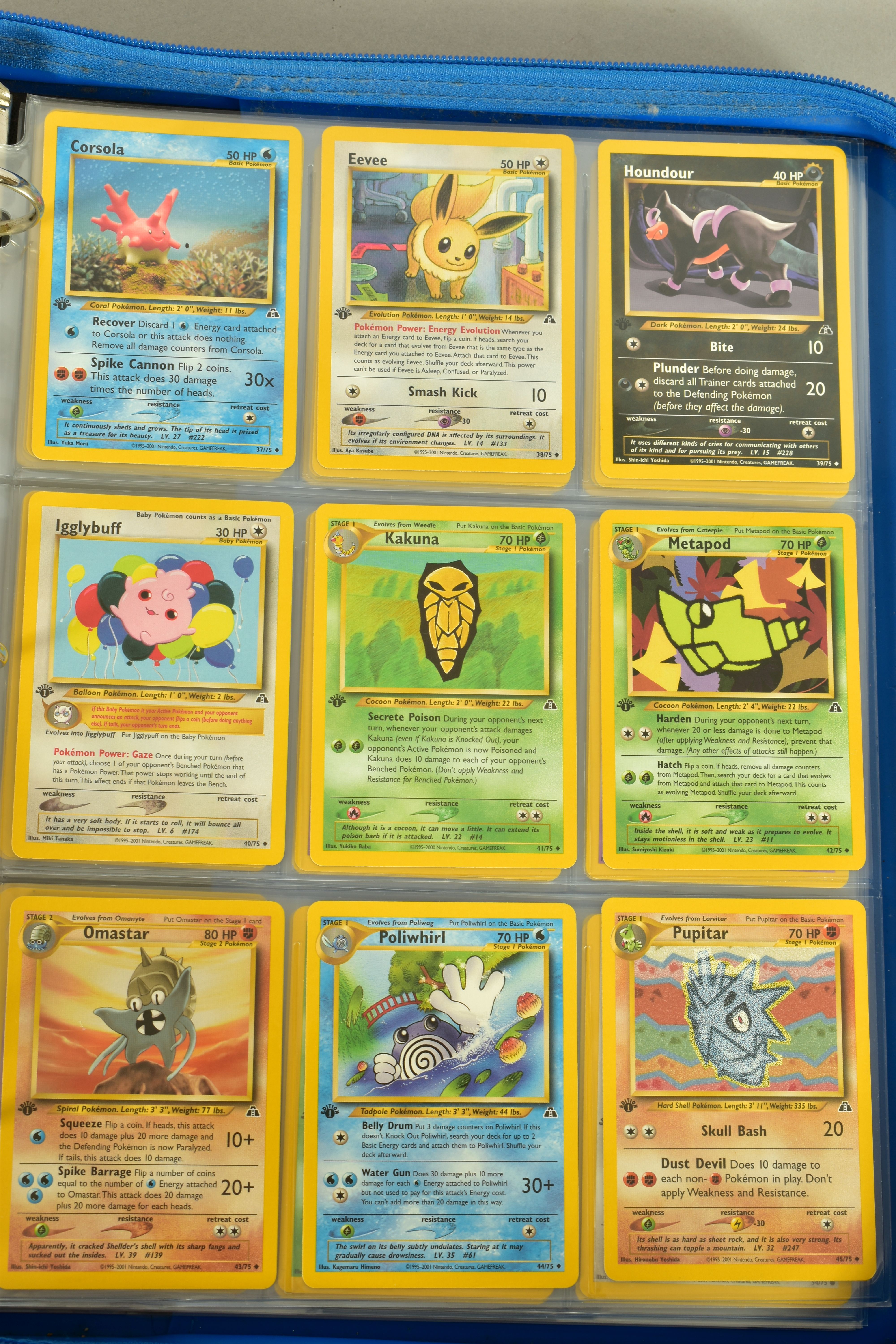 THE COMPLETE POKEMON CARD NEO GENESIS AND NEO DISCOVERY SETS, containing many first edition cards. - Image 28 of 32