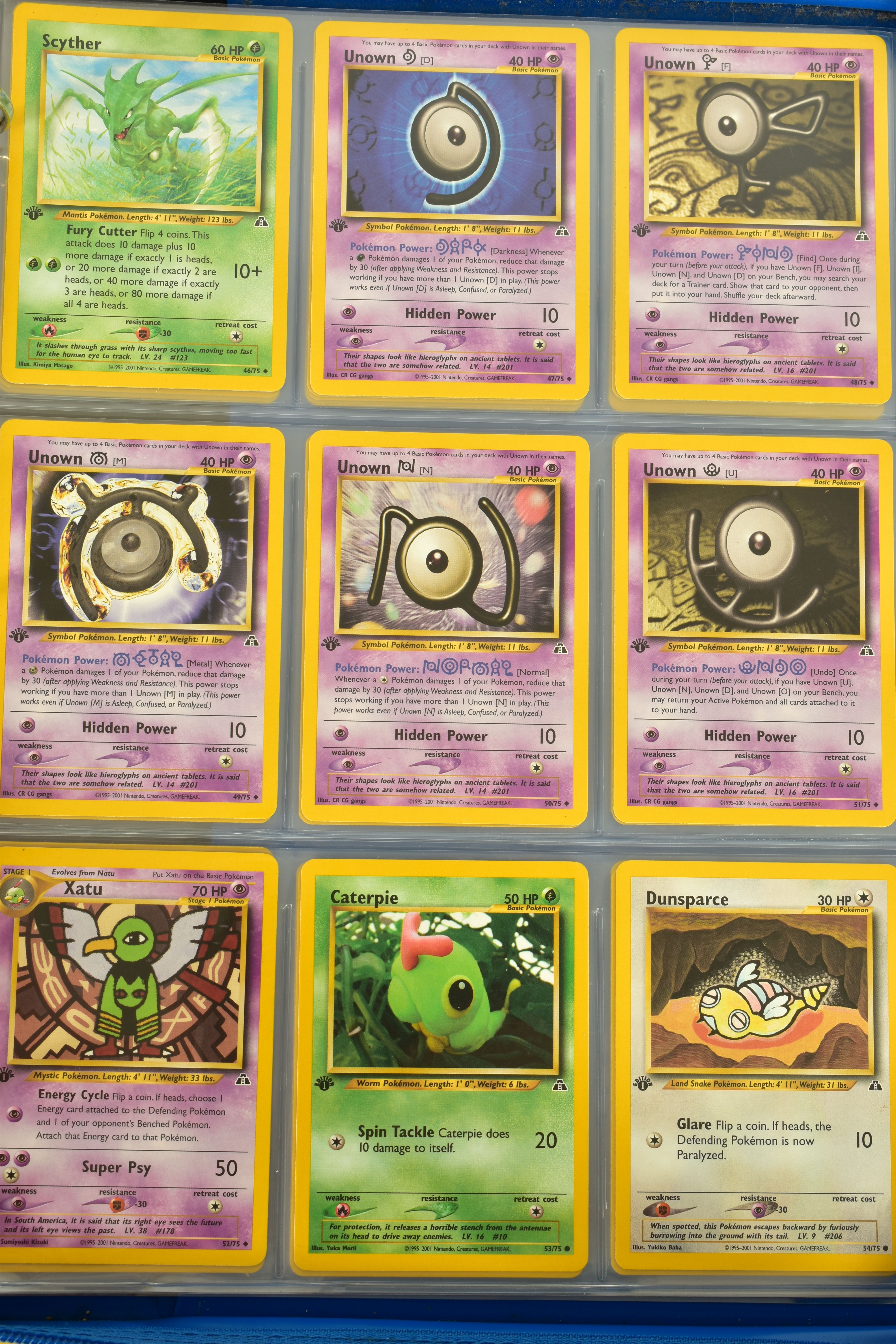 THE COMPLETE POKEMON CARD NEO GENESIS AND NEO DISCOVERY SETS, containing many first edition cards. - Image 29 of 32