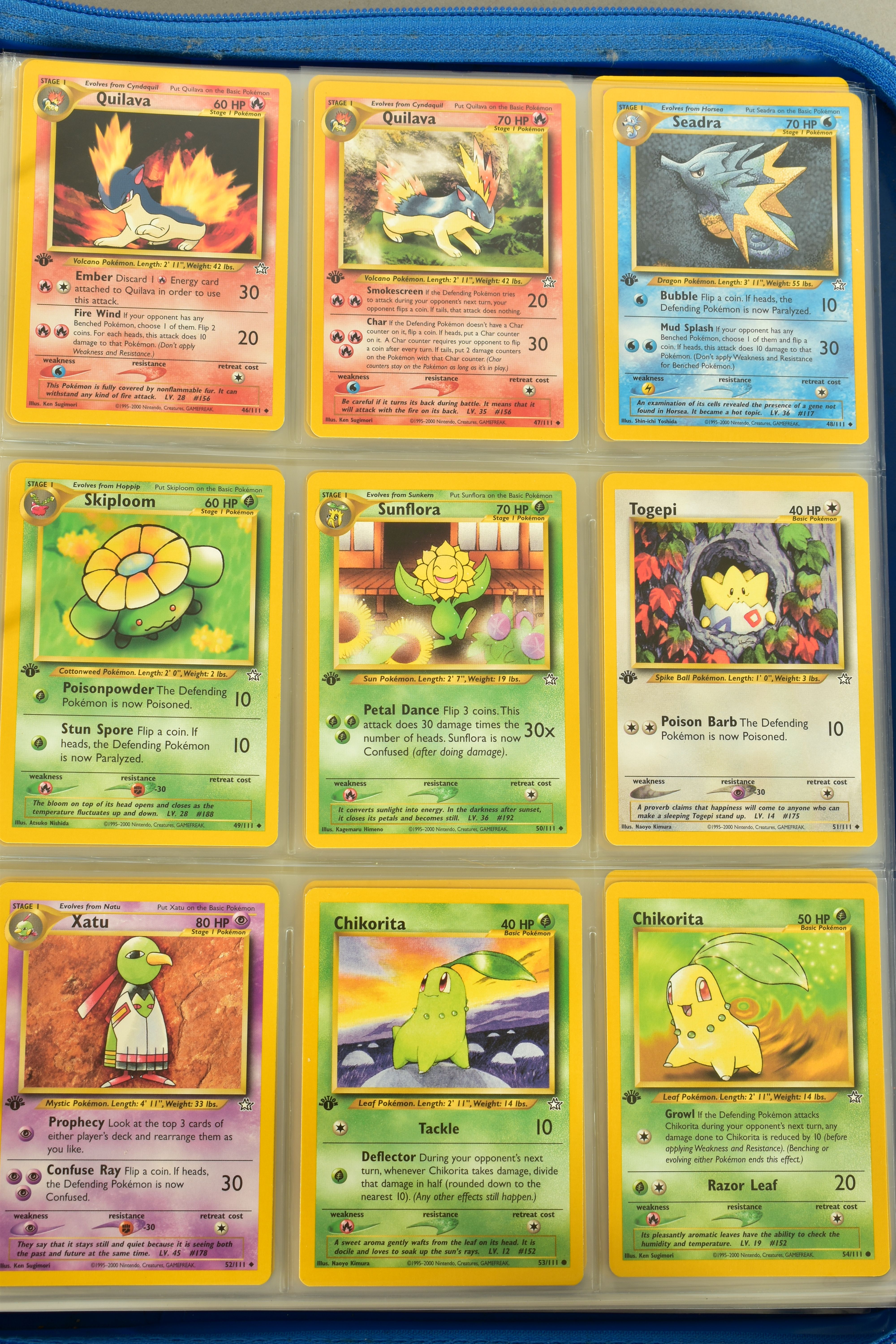 THE COMPLETE POKEMON CARD NEO GENESIS AND NEO DISCOVERY SETS, containing many first edition cards. - Image 11 of 32