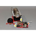 AN UNBOXED WILESCO TWO CYLINDER LIVE STEAM GAS FIRED MARINE ENGINE, No.D48, not tested, playworn