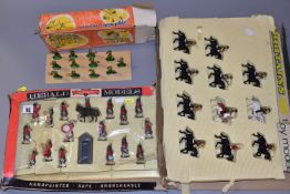 A QUANTITY OF BOXED PLASTIC SOLDIER FIGURES, Britains Herald Highlanders, No.7109, and Mounted