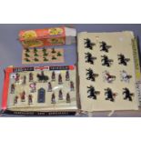 A QUANTITY OF BOXED PLASTIC SOLDIER FIGURES, Britains Herald Highlanders, No.7109, and Mounted