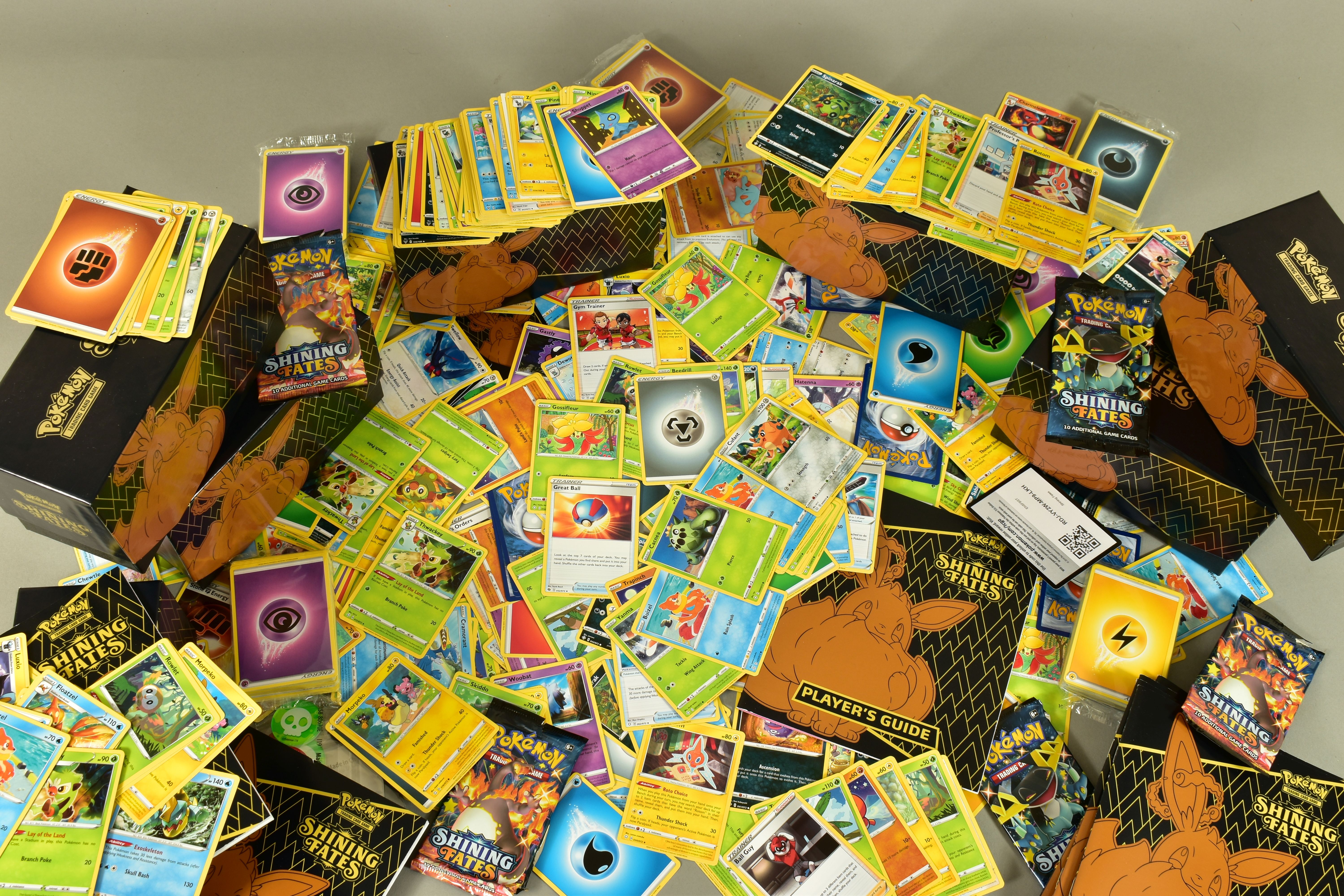 AN ASSORTMENT OF OVER TWO THOUSAND POKEMON CARDS, to include 8 copies of the Shining Fates Player - Image 3 of 7