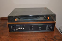 A DYNATRON HFC100 MUSIC CENTRE with a Goldring Lenco GL75 Transcription Turntable fitted with a