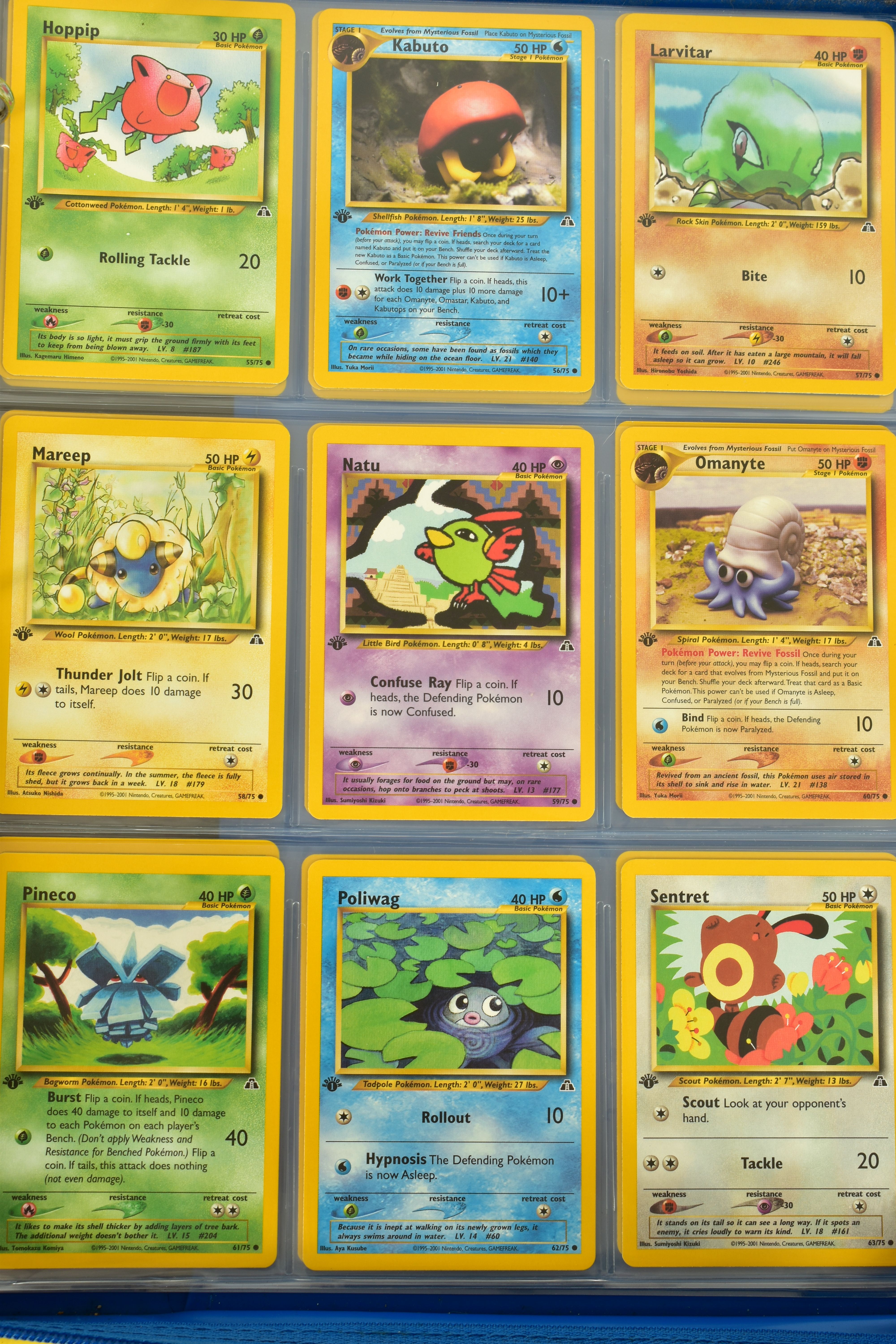 THE COMPLETE POKEMON CARD NEO GENESIS AND NEO DISCOVERY SETS, containing many first edition cards. - Image 30 of 32