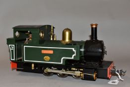 AN UNBOXED ACCUCRAFT TRAINS BY BMMC HUNSLET 0-6-0 SIDE TANK LIVE STEAM LOCOMOTIVE, 'Blanche' No.2