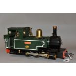 AN UNBOXED ACCUCRAFT TRAINS BY BMMC HUNSLET 0-6-0 SIDE TANK LIVE STEAM LOCOMOTIVE, 'Blanche' No.2