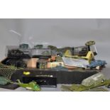 A QUANTITY OF BOXED MILITARY VEHICLE MODELS, majority are diecast and plastic models from a partwork