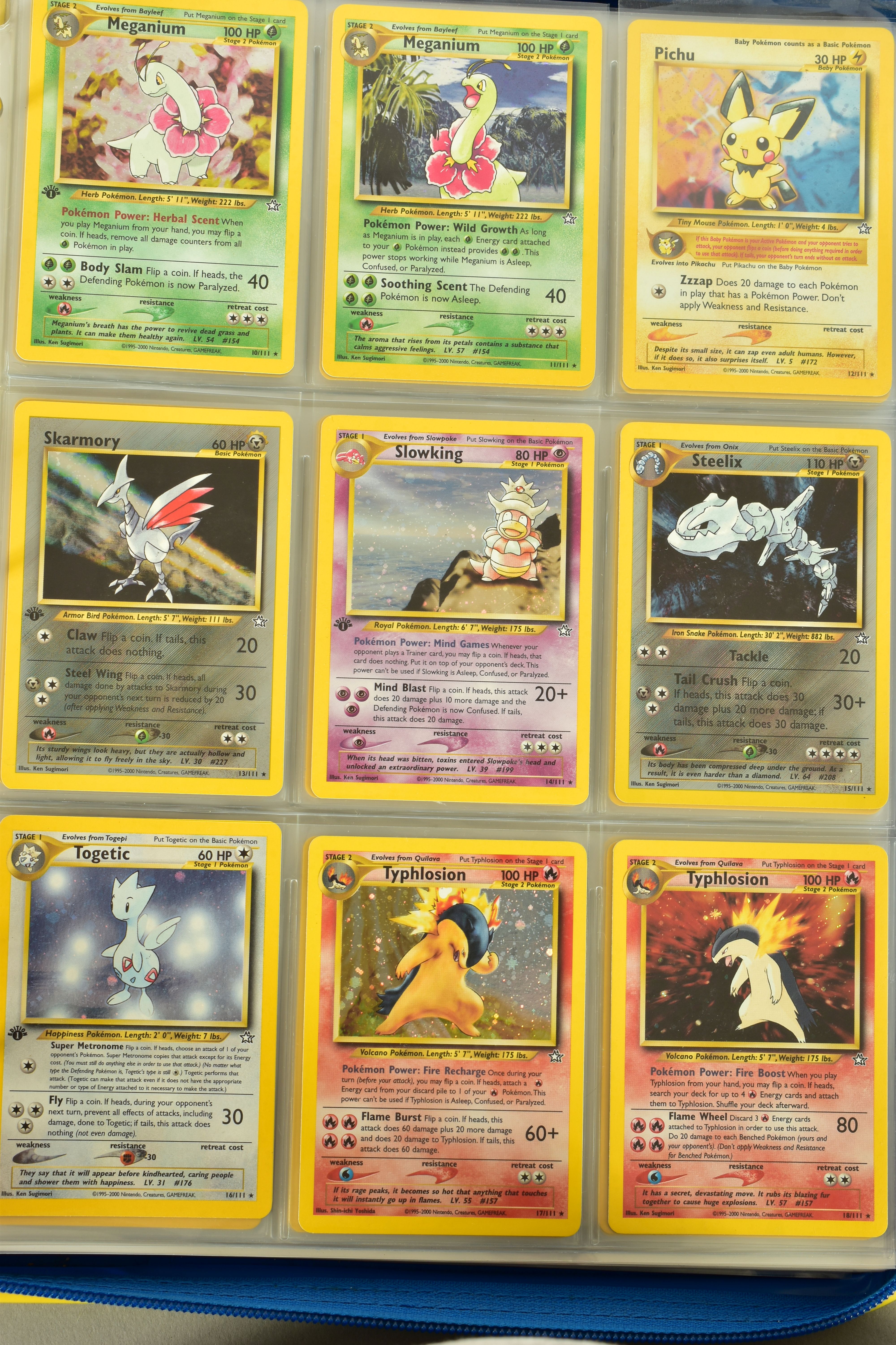 THE COMPLETE POKEMON CARD NEO GENESIS AND NEO DISCOVERY SETS, containing many first edition cards. - Image 4 of 32