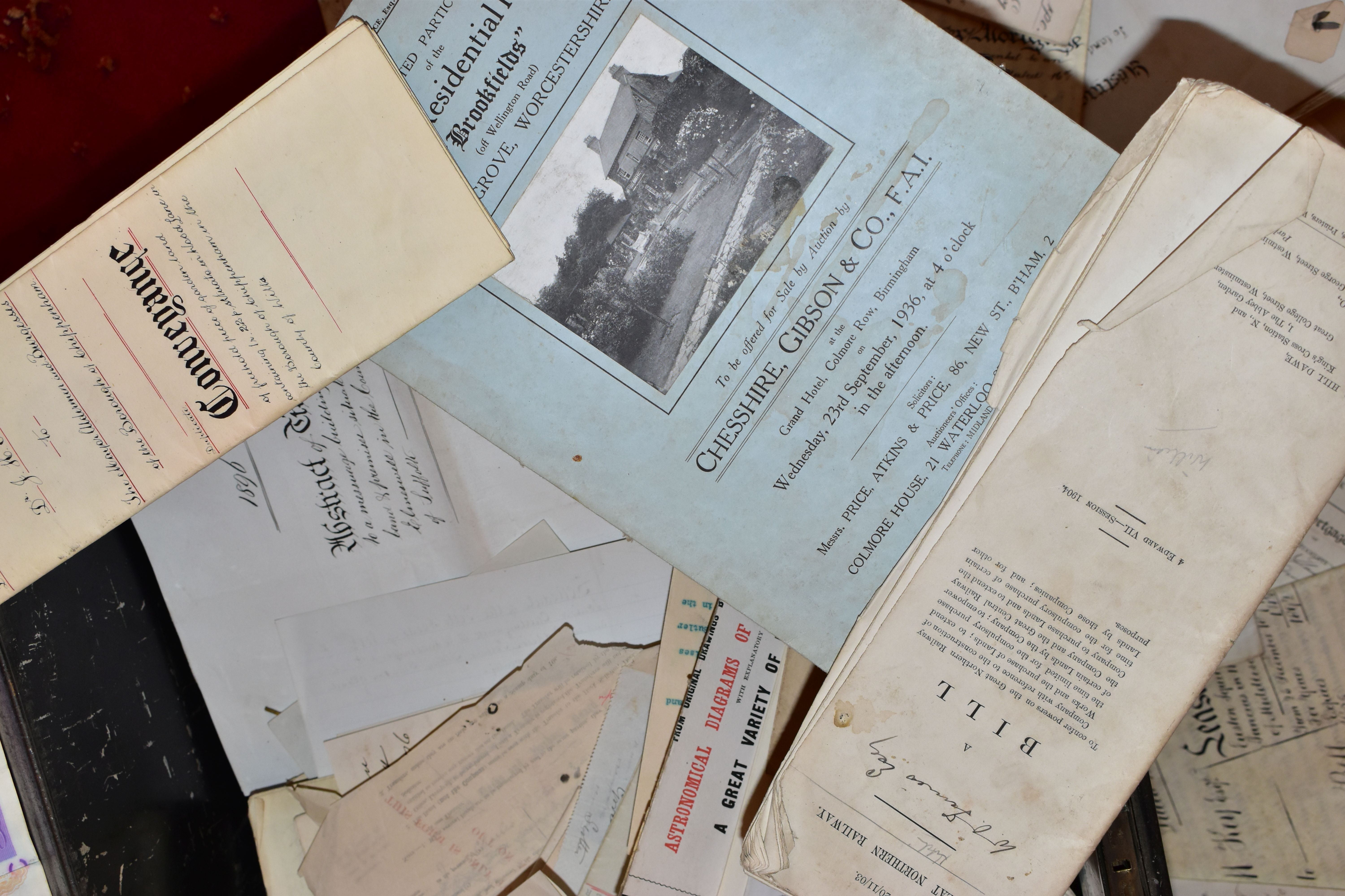 LEGAL DOCUMENTS AND CORRESPONDENCE, approximately three hundred and sixty Indentures to include - Image 5 of 7