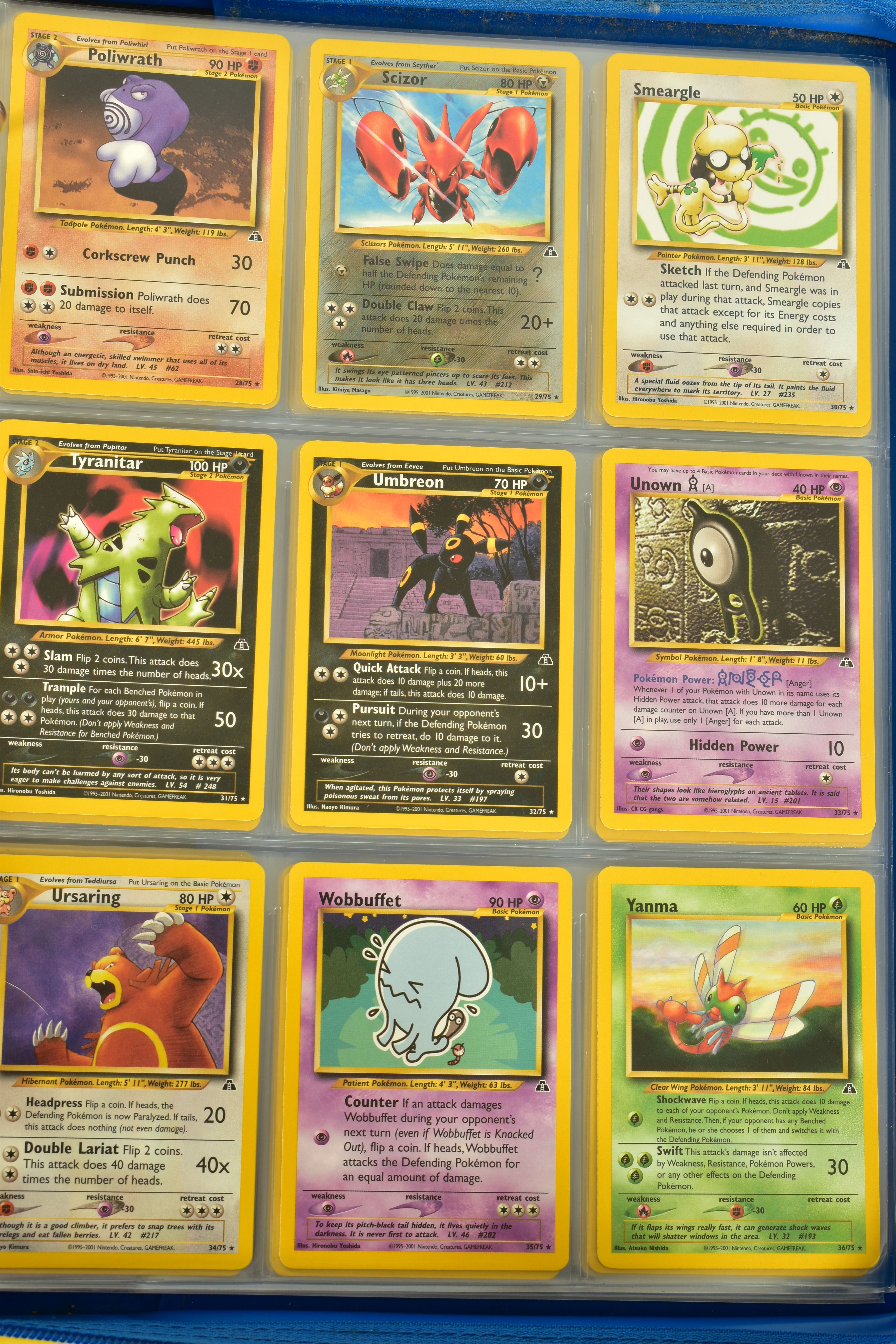 THE COMPLETE POKEMON CARD NEO GENESIS AND NEO DISCOVERY SETS, containing many first edition cards. - Image 27 of 32