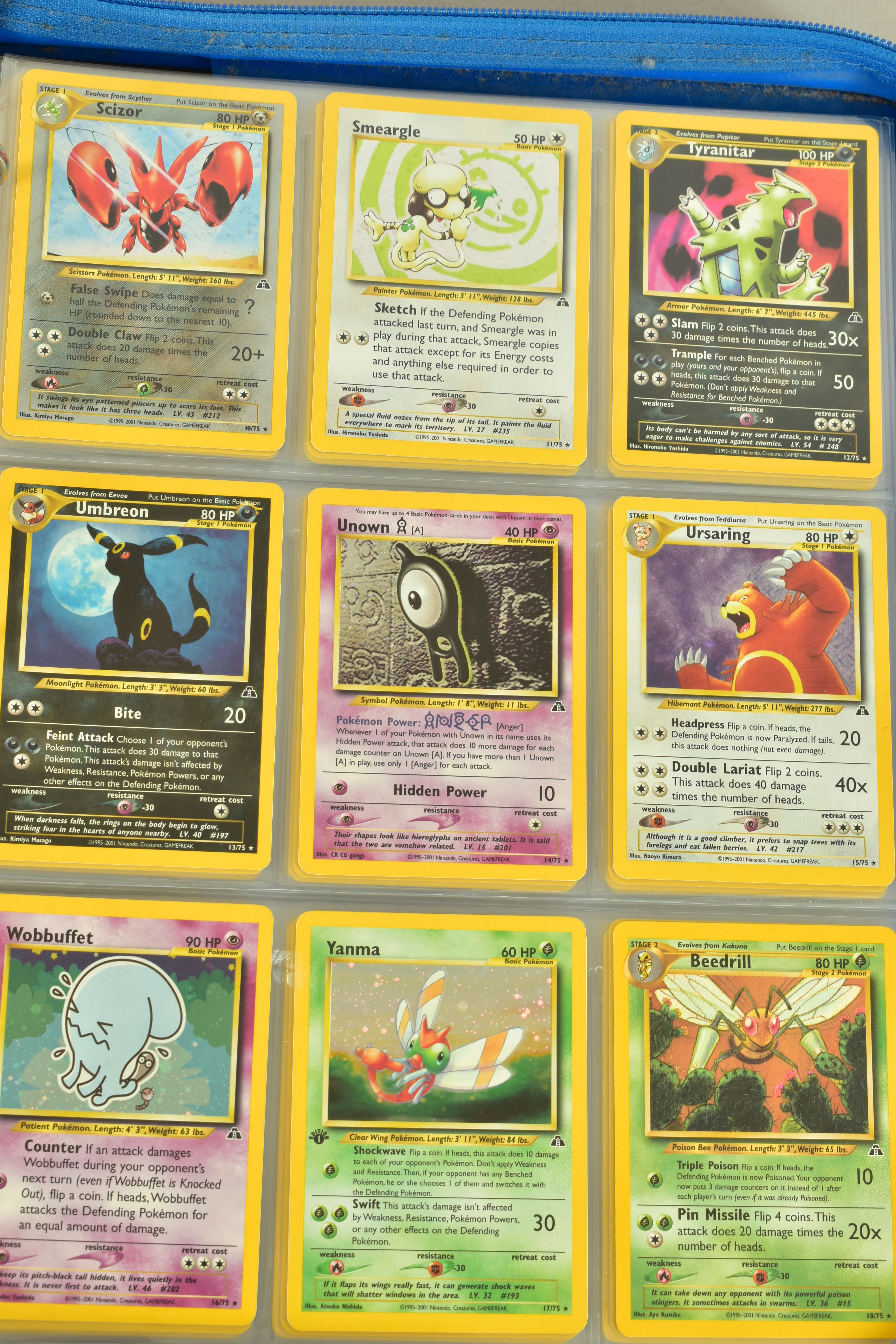 THE COMPLETE POKEMON CARD NEO GENESIS AND NEO DISCOVERY SETS, containing many first edition cards. - Image 23 of 32