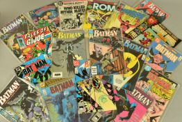 A QUANTITY OF ASSORTED MARVEL AND DC COMICS, to include Batman, Wonder Woman G.I Joe AReal