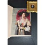 ROBERT & LADY PEEL, framed miniature portrait of Sir Robert Peel, after the full length portrait