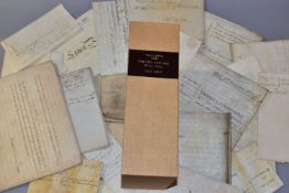 INDENTURES, Tamworth MSS. Twenty-five Legal Documents, Conveyance, Lease and Wills relating to