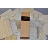 INDENTURES, Tamworth MSS. Twenty-five Legal Documents, Conveyance, Lease and Wills relating to