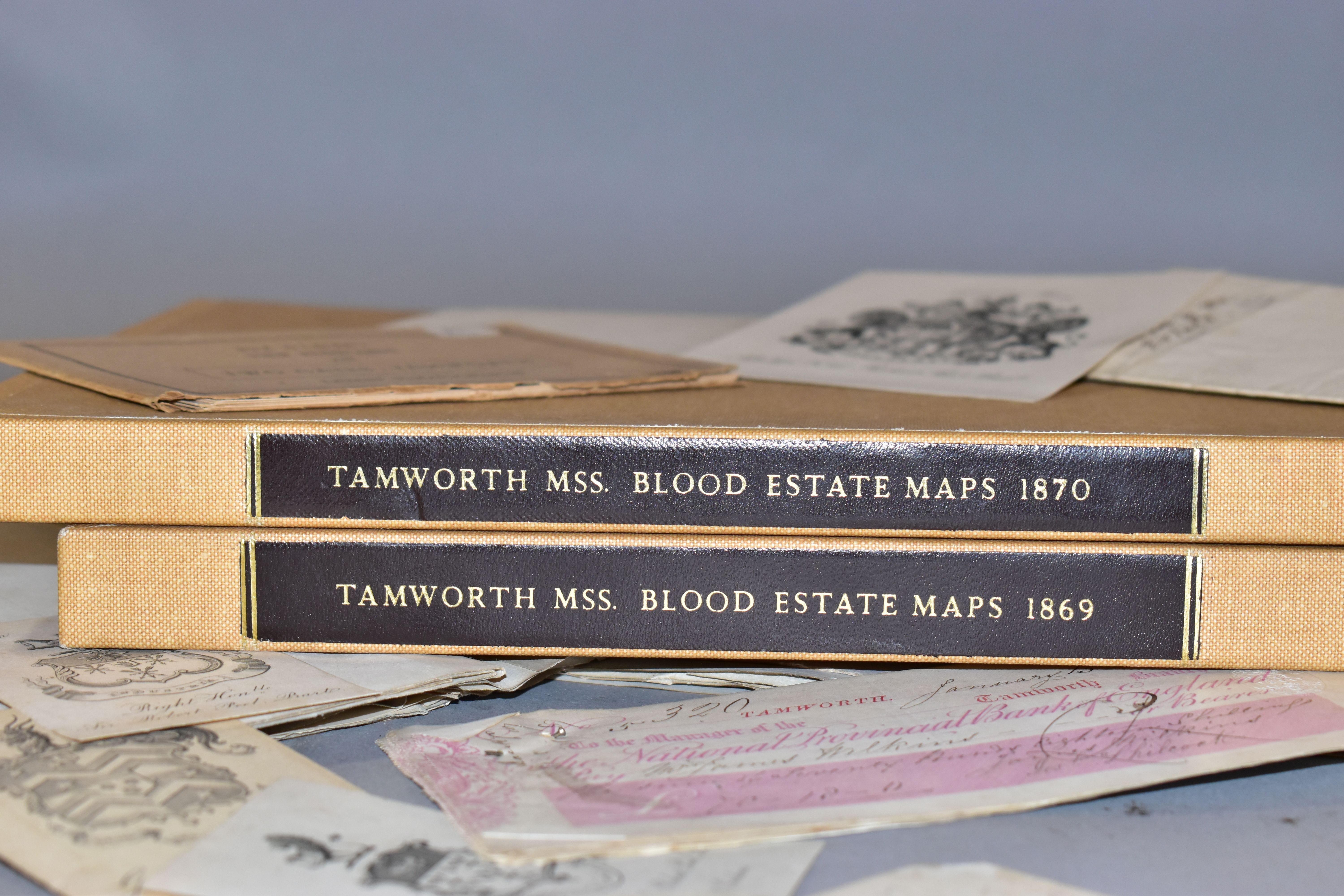 TAMWORTH EPHEMERA, to include a series of Blood Estate Maps of areas of Tamworth and Birmingham, - Image 7 of 7