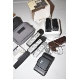 SIX MINOX CAMERAS including three sub miniature Spy Cameras, a 35EL and flash ( a full list