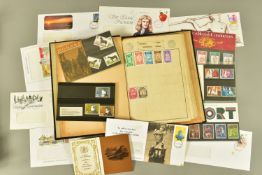 WORLDWIDE COLLECTION IN ALBUM, together with a few GB 1970s FDCS and presentation packs