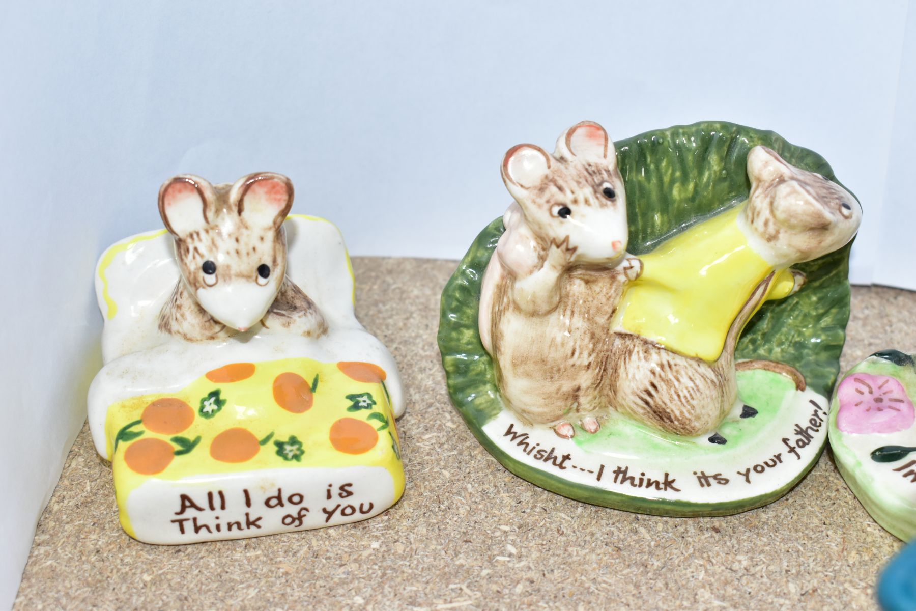ELEVEN BESWICK FIGURES FROM KITTY MACBRIDE'S HAPPY MICE, comprising A Family Mouse no. 2526, - Image 6 of 8