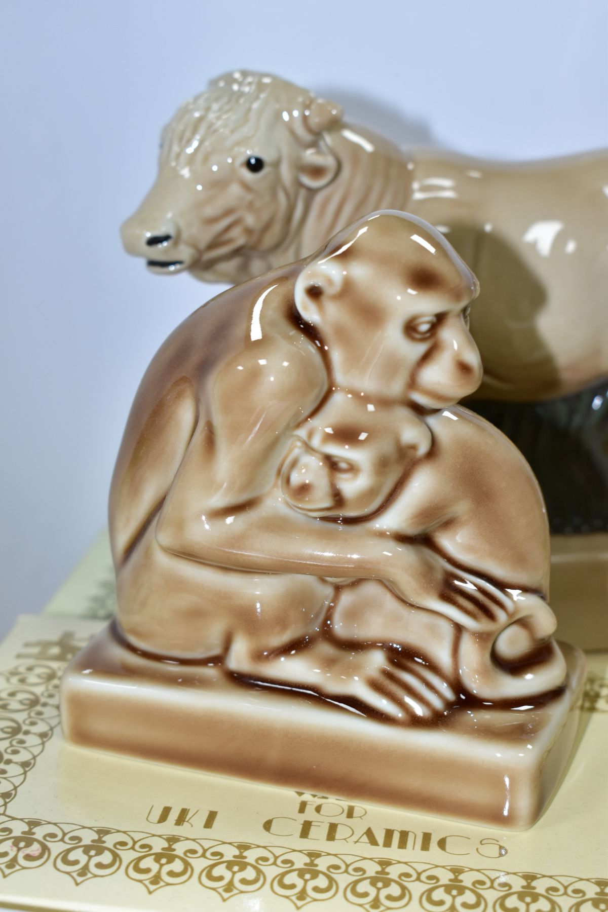 THREE BOXED WADE CLASSICAL COLLECTION FIGURES FOR U.K.I. CERAMICS LTD, comprising Polar Bear (second - Image 3 of 5