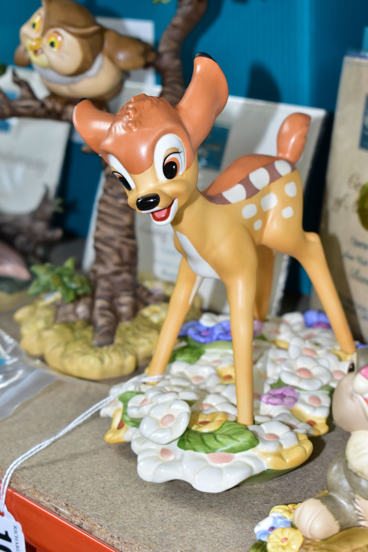 SEVEN BOXED WALT DISNEY CLASSICS COLLECTION BAMBI FIGURES, comprising Bambi and Mother 'My Little - Image 5 of 7