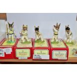 FIVE BOXED ROYAL DOULTON BUNNYKINS CRICKETEER FIGURES, all limited edition, comprising Batsman