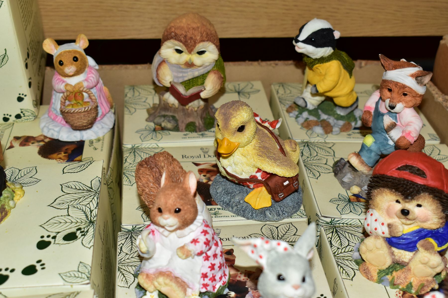 THIRTEEN BOXED ROYAL DOULTON ST TIGGWINKLES FIGURES, comprising Henry Hedghog TW1, Harry Hedghog - Image 6 of 8