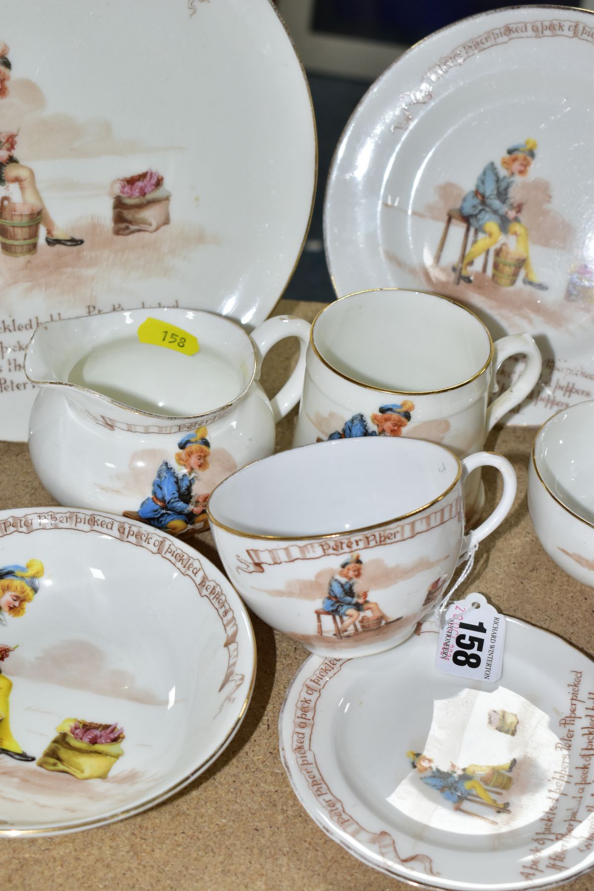 EIGHT PIECES OF ROYAL DOULTON NURSERY RHYMES 'A' SERIES WARE, DESIGNED BY WILLIAM SAVAGE COOPER, ' - Image 7 of 7