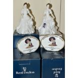 TWO BOXED ROYAL DOULTON HARMONY FIGURES, HN4096 exclusively for Collectors Club, one signed to