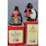 TWO BOXED ROYAL DOULTON LIMITED EDITION BUNNYKINS FIGURES EXCLUSIVELY FOR U.K.I. CERAMICS LTD,