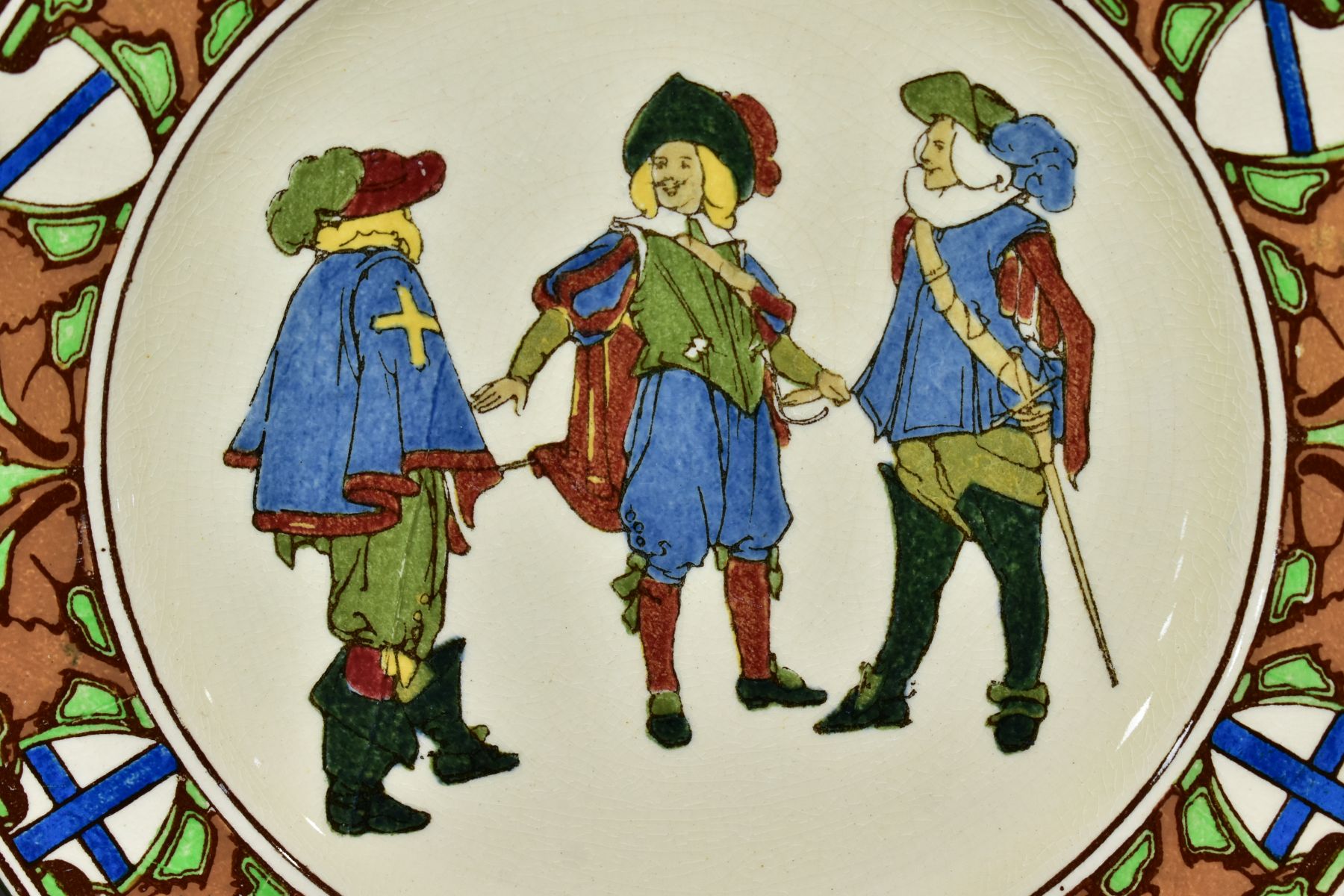 FOUR PIECES OF ROYAL DOULTON NEW CAVALIERS SERIES WARE, comprising jug 'Ever Drink Ever Dry' - Image 7 of 8