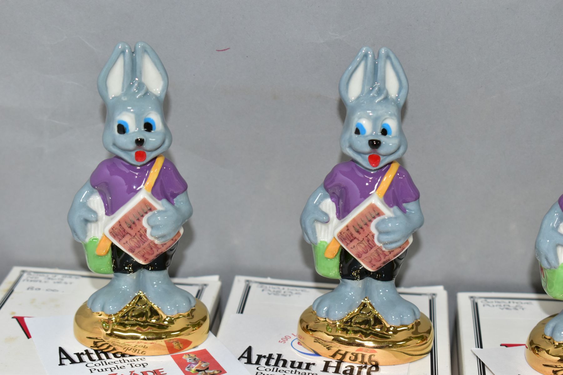 SIX BOXED LIMITED EDITION WADE ARTHUR HARE FIGURES FROM THE COLLECTHARE COLLECTIONS, comprising - Image 4 of 5