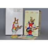 A BOXED ROYAL DOULTON LIMITED EDITION ROCK AND ROLL BUNNYKINS DB124, no. 443/1000, produced